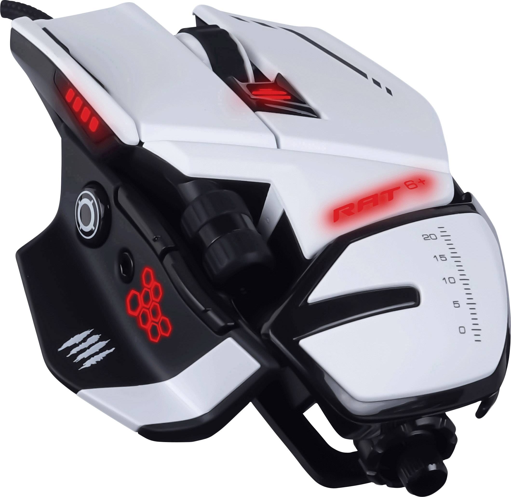 Mad Catz R.A.T.6+ - Maus - optisch - 11 Tasten-1