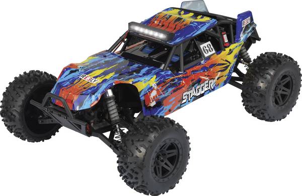 Reely Stagger  Brushed 1:10 RC Modellauto Elektro Buggy Allradantrieb (4WD) 100% RtR 2,4 GHz inkl. Akku, Ladegerät und Senderbatterien