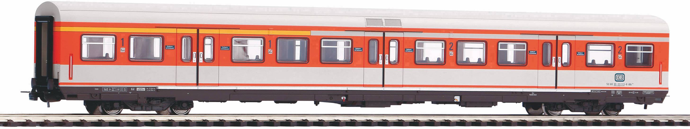 Piko H0 58502 H0 S-Bahn X-Wagen der DB 1. / 2. Klasse