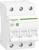 Leitungsschutzschalter von Schneider Electric mit drei Schaltknöpfen, Modell 'Resi9 MCB', auf weißem Hintergrund.