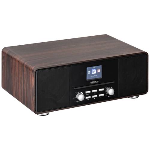 Thumbnail - Reflexion HRA19INT/WD Internet Tischradio DAB+, UKW, Internet AUX, Bluetooth®, CD, Internetradio Holz