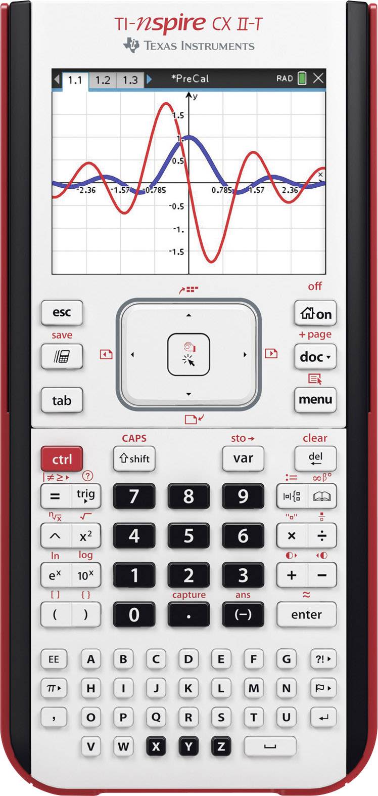 TI - Texas Instruments TI-Nspire CX II-T - Grafiktaschenrechner-0