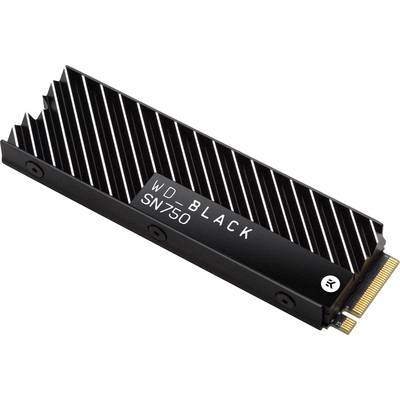 WD Black™ SN750 Heatsink 1 TB Interne M.2 PCIe NVMe SSD 2280 M.2 NVMe PCIe 3.0 x4 Retail WDS100T3XHC