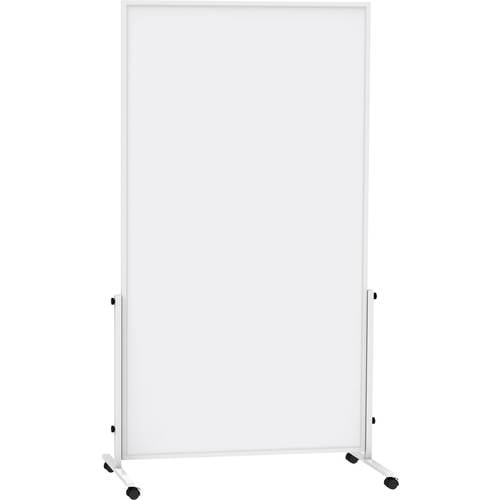 Maul Mobiles Whiteboard MAULsolid easy2move (B x H) 1000 mm x 1800 mm Weiß kunststoffbeschichtet Beide Seiten nutzbar, I...