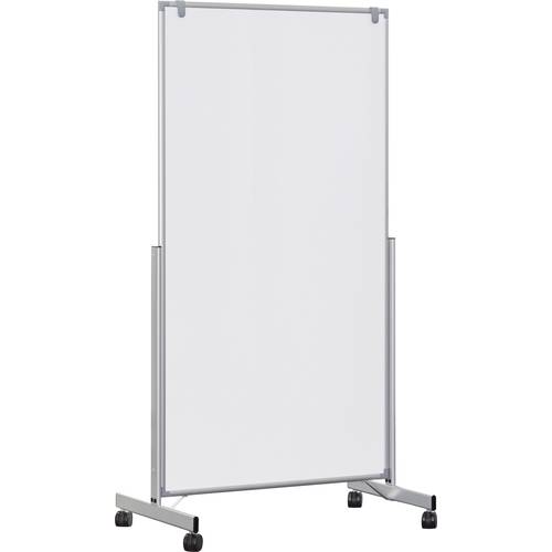 Thumbnail - Maul Mobiles Whiteboard MAULpro easy2move (B x H) 1000 mm x 1800 mm Weiß kunststoffbeschichtet Beide Seiten nutzbar, Ink...