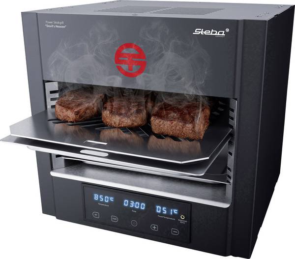 Steba DEVIL'S HEAVEN PS E2600 XL - Steakgrill - 2.6 kW - Schwarz