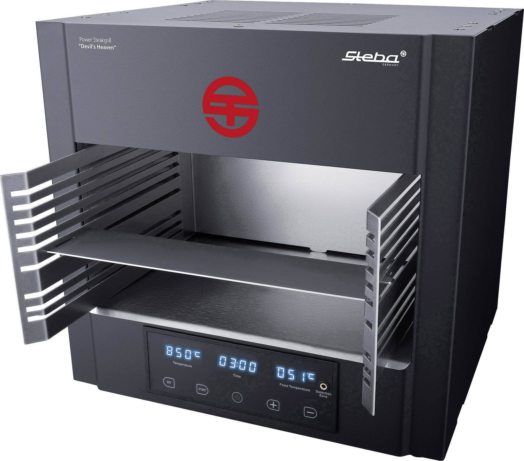 Steba DEVIL'S HEAVEN PS E2600 XL - Steakgrill - 2.6 kW - Schwarz-3