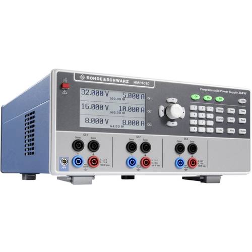 Thumbnail - Rohde & Schwarz HMP4030 Labornetzgerät, einstellbar kalibriert (ISO) 32 V (max.) 10 A (max.) 384 W fernsteuerbar, progra...