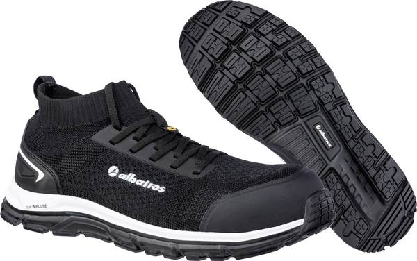 Albatros ULTIMATE IMPULSE BLACK LOW 646720-40 ESD Sicherheitsschuh S1P Schuhgröße (EU): 40 Schwarz 1 St.