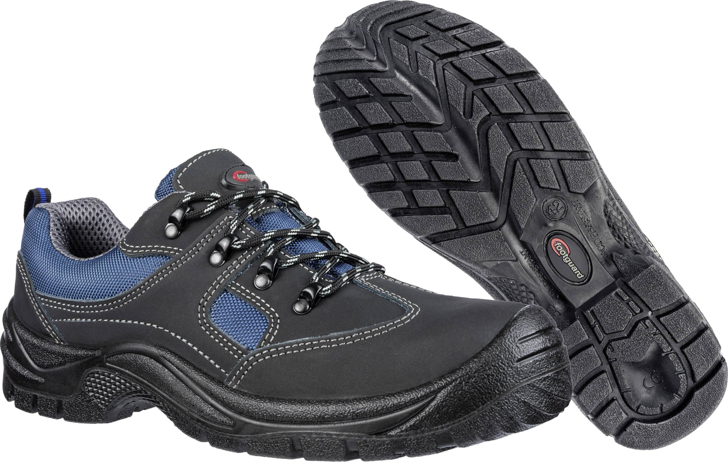 Footguard SAFE LOW 641880-45 Sicherheitsschuh S3 Schuhgröße (EU): 45 Schwarz, Blau 1 St.