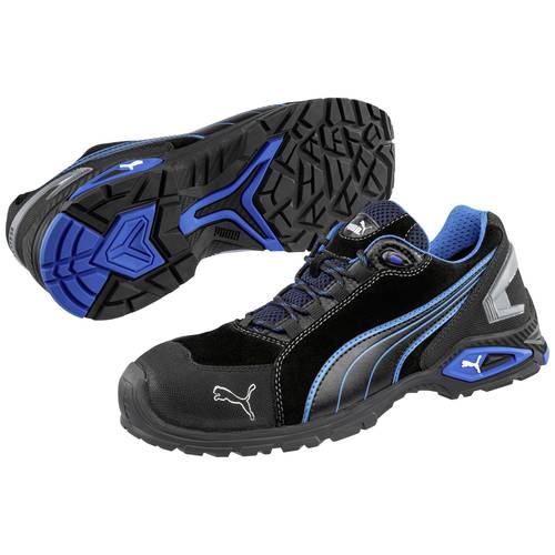 PUMA Rio Black Low 642750-47 Sicherheitsschuh S3 Schuhgröße (EU): 47 Schwarz, Blau 1 St.