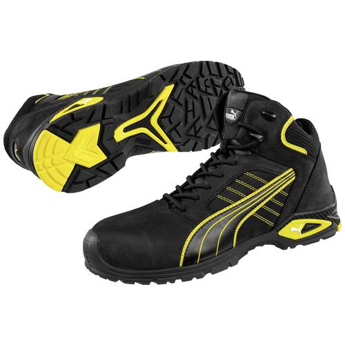 PUMA Amsterdam Mid 632240-41 Sicherheitsstiefel S3 Schuhgröße (EU): 41 Schwarz, Gelb 1 St.