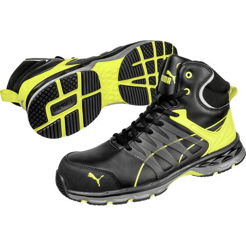 Thumbnail - PUMA VELOCITY 2.0 YELLOW MID 633880-42 ESD Sicherheitsstiefel S3 Schuhgröße (EU): 42 Schwarz, Gelb 1 St.
