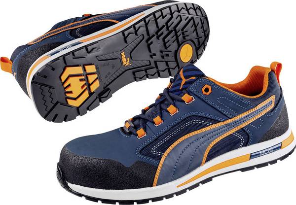 PUMA Crosstwist Low 643100-42  Sicherheitsschuh S3 Schuhgröße (EU): 42 Blau, Orange 1 St.