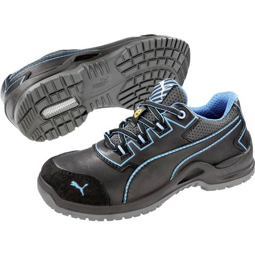 Thumbnail - PUMA Niobe Blue Wns Low 644120-39 ESD Sicherheitsschuh S3 Schuhgröße (EU): 39 Schwarz, Blau 1 St.