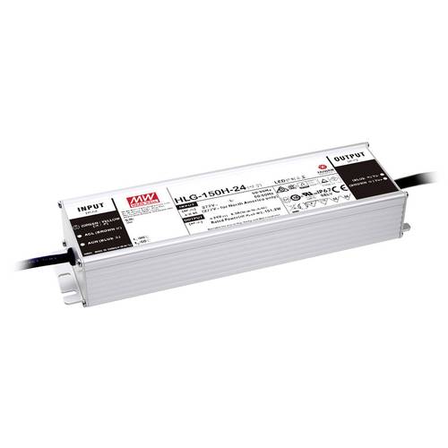 MEAN WELL HLG-150H-12AB LED-Treiber Konstantspannung 150 W 7.5 - 12.5 A 10.8 - 13.5 V/DC dimmbar, 3 in 1 Dimmer Funktion...