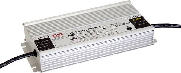 MEAN WELL HLG-480H-48AB LED-Treiber Konstantspannung 480 W 5 - 10 A 40.8 - 50.4 V/DC dimmbar, 3 in 1 Dimmer Funktion, einstellbar, PFC-Schaltkreis, Outdoor, Überlastschutz, Überspannung 1 St.