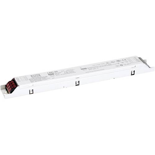 MEAN WELL LDC-35DA LED-Treiber Konstantleistung 35 W 300 - 1000 mA 27 - 56 V/DC Dali, Montage auf entflammbaren Oberfläc...