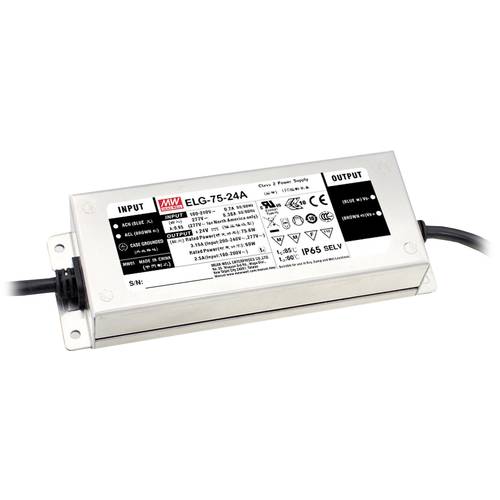 Thumbnail - MEAN WELL ELG-75-42AB-3Y LED-Treiber Konstantspannung 76.2 W 900 mA - 1.8 A 37.8 - 46.2 V/DC 3 in 1 Dimmer Funktion, Mon...
