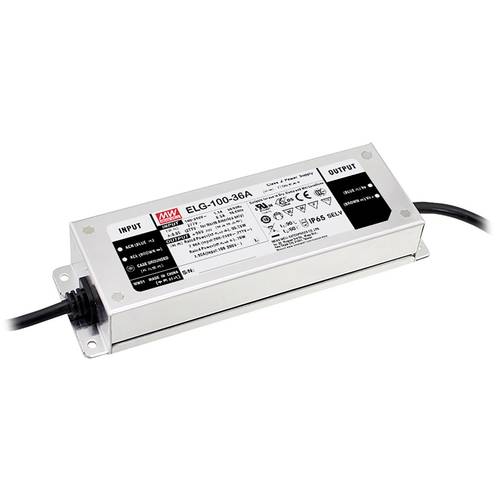 MEAN WELL ELG-100-36AB-3Y LED-Treiber Konstantspannung 95.76 W 1.33 - 2.66 A 32.4 - 39.6 V/DC 3 in 1 Dimmer Funktion, Mo...