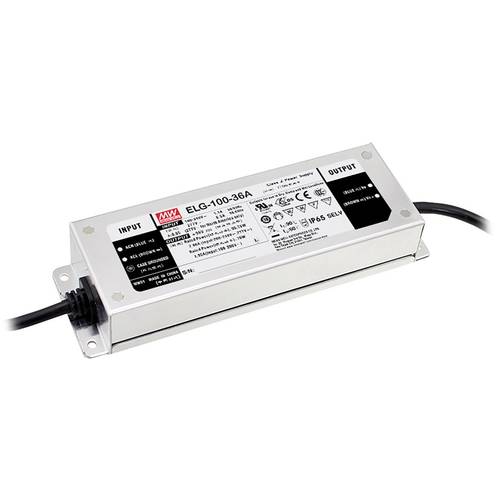 MEAN WELL ELG-100-48AB-3Y LED-Treiber Konstantspannung 96 W 1 - 2 A 43.2 - 52.8 V/DC 3 in 1 Dimmer Funktion, Montage auf...