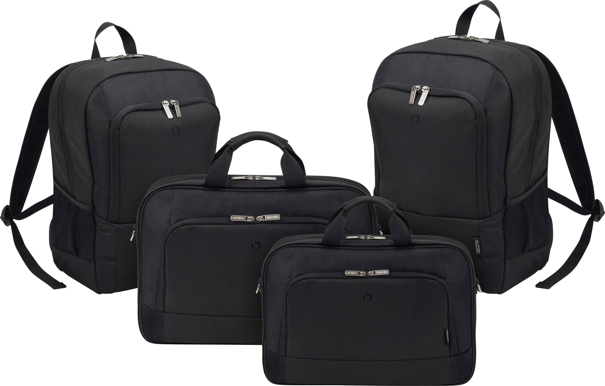 Dicota Top Traveller BASE Notebook-Tasche 43,9 cm 15" 17.3" Schwarz-1