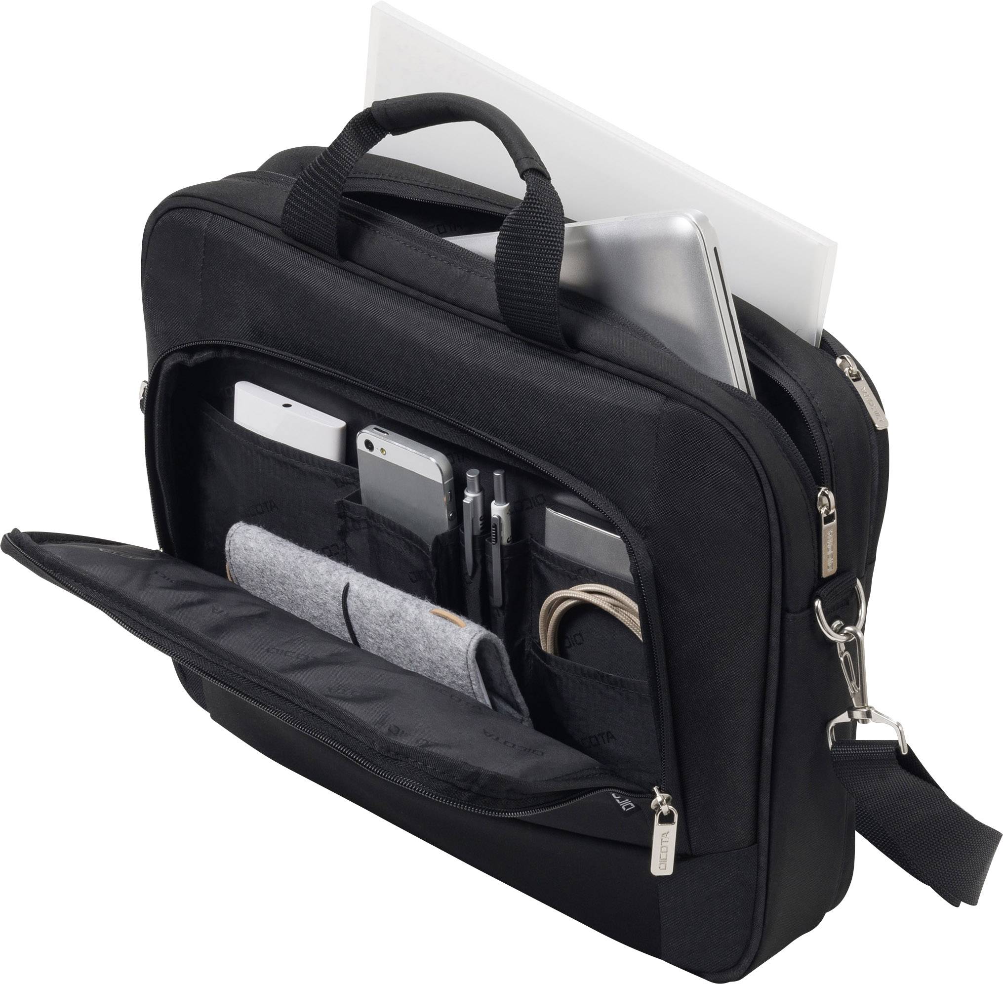 Dicota Top Traveller BASE Notebook-Tasche 43,9 cm 15" 17.3" Schwarz-2