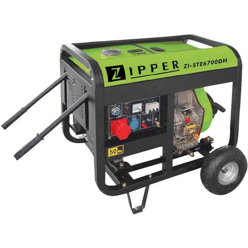 Thumbnail - Zipper ZI-STE6700DH Stromerzeuger 6.5 kW 230 V, 400 V 115 kg 4600 W