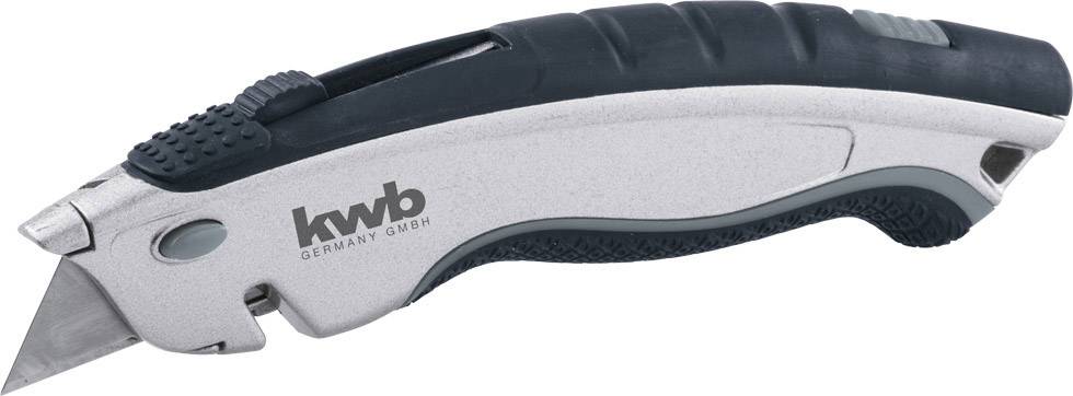 KWB Ergonomisches Sicherheits Trapezklingenmesser mit Schnurschneider, 175 mm kwb 013320