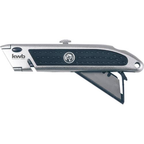 kwb 013310 Sicherheits Trapezklingenmesser mit Schnurschneider, 160 mm 1 St.