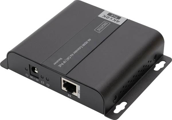DIGITUS - 4K HDMI Extender über CAT/IP (Empfängereinheit), PoE