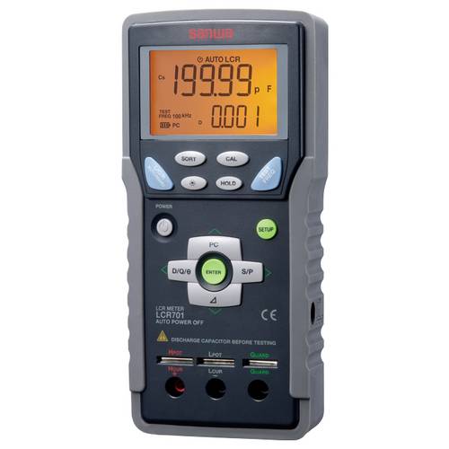 Sanwa Electric Instrument LCR700 Komponententester kalibriert (DAkkS-akkreditiertes Labor) digital