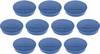 magnetoplan Magnet Discofix Standard (Ø x H) 30 mm x 8 mm rund Dunkelblau 10 St. 1664214