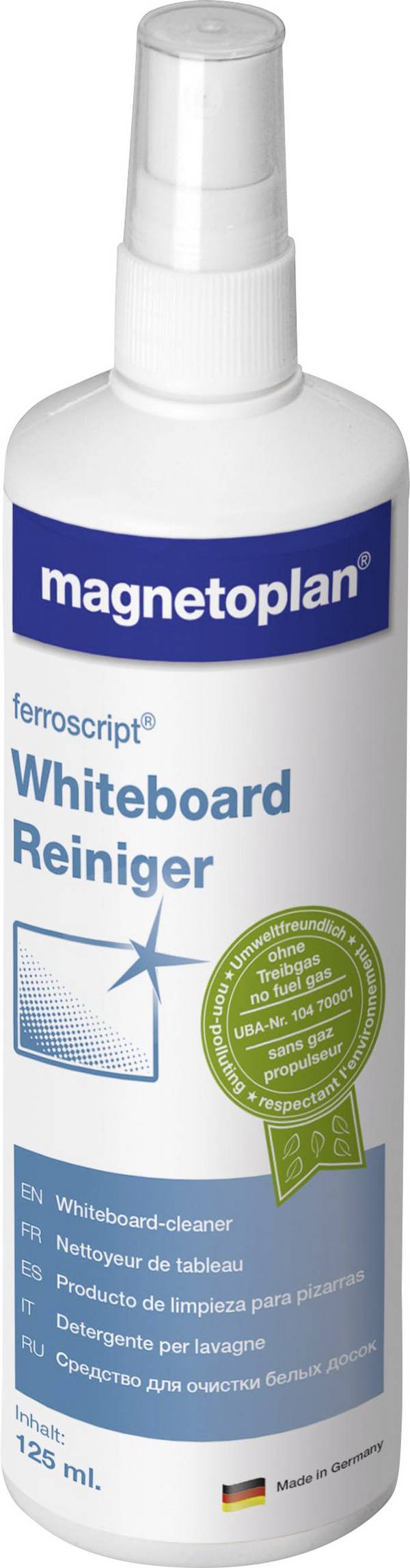 magnetoplan Reinigungsspray Schreibtafel ferroscript   12303 125 ml