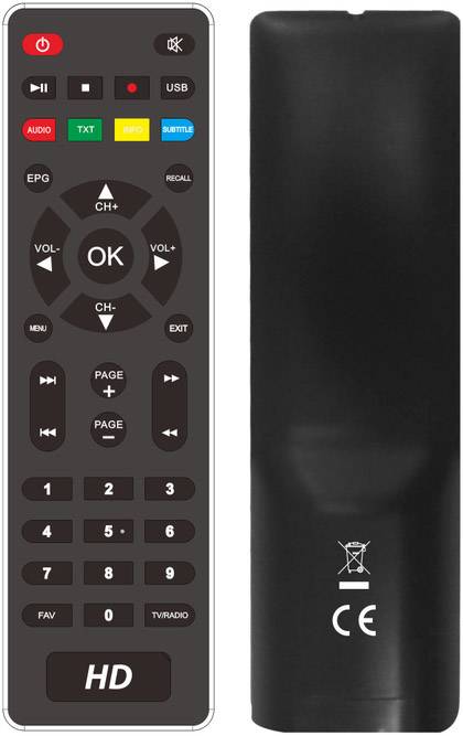 COMAG DVB-T/T2 HD Receiver SL30T2, HEVC H.265-1