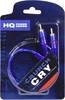 Crunch CRY Y-Cinchkabel 25.00 cm [1x Cinch-Buchse - 2x Cinch-Stecker]