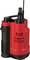 Eine rote Wasserpumpe mit der Aufschrift 'T.I.P I-COMPACT 7500'. Sie hat schwarze Griffe und Anschlüsse.
