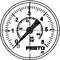 Manometer mit Skala von 0 bis 6 bar, zeigt derzeit etwa 3 bar an. Logo 'FESTO' unten.