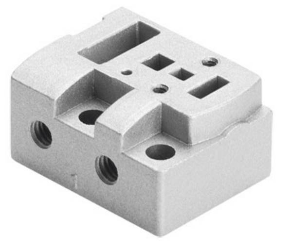 FESTO Anschlussplatte  197184 MHP1-AS-3-M3  0 bis 8 bar  1 St.