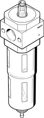 FESTO Feinstfilter LFMA-D-MINI-DA-A 532840 Anschlussplatte Gehäusematerial Zinkdruckguss-1