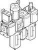 FESTO 542295 MSB4-1/4:C3J1F3M1-WP Abzweigmodul Druckluft, Inerte Gase Betriebsdruck (max.) 14 bar