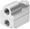 FESTO Schnellentlüftungsventil 547533 VBQF-D-G18-E 0.5 bis 10 bar 1 St.