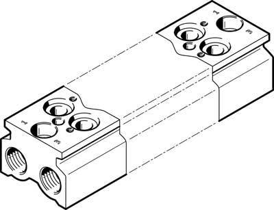 CPE18-3/2-PRS-3/8-3 Anschlussblock-1