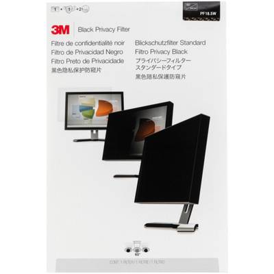 3M PF185W Blickschutzfolie Monitor 47,0 cm (18,5") Bildformat: 16:9 Querformat 7000014520 Universal-0