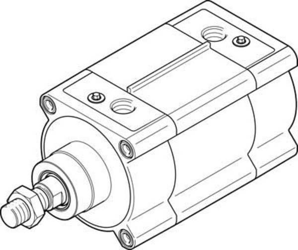 FESTO 1785023 DSBF-C-125-500-PPVA-N3-R Normzylinder  Hublänge: 500 mm 1 St.
