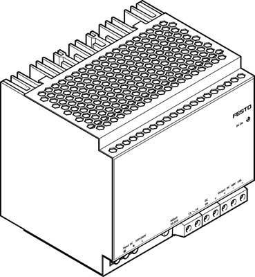 FESTO 2247684 Hutschienen-Netzteil (DIN-Rail) 48 V/DC 10 A Inhalt 1 St.