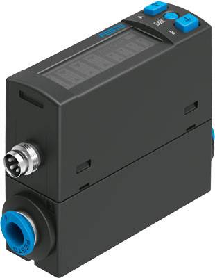 FESTO Durchfluss-Sensor SFAH-0.1U-Q4S-PNLK-PNVBA-M8 8058462 Betriebsspannung (Bereich): 22 - 26