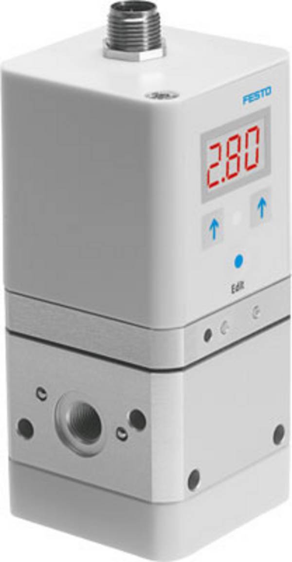 FESTO Proportional-Druckregelventil 557775 VPPE-3-1-1/8-6-420-E1 G 1/8, G 1/8  Gehäusematerial Aluminium-Knetlegierung  1 St.