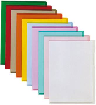 Sichthülle DIN A4 HPVC sortiert 100 St./Pack.