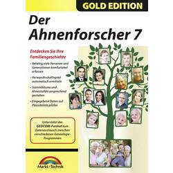 Image of Markt & Technik Der Ahnenforscher 7 Vollversion, 1 Lizenz Windows Nachschlagewerke